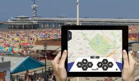 i-pad-tour-scheveningen-teamuitje